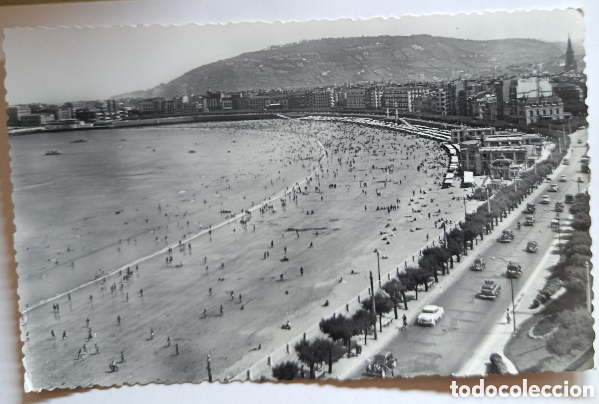 Postales: POSTAL SAN SEBASTIAN-DONOSTIA- BAHIA Y PASEO DE LA CONCHA -FOTOGRAFICA