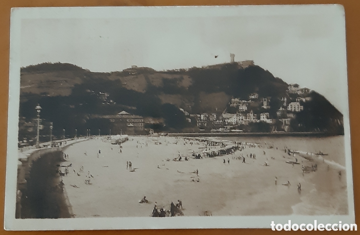 Postales: Postal San Sebasti&aacute;n. Monte Igueldo. Escrita y circulada. R1155