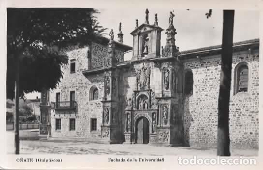 Postales: GUIPUZCOA ESCRITA UNIVERSIDAD DE O&Ntilde;ATE