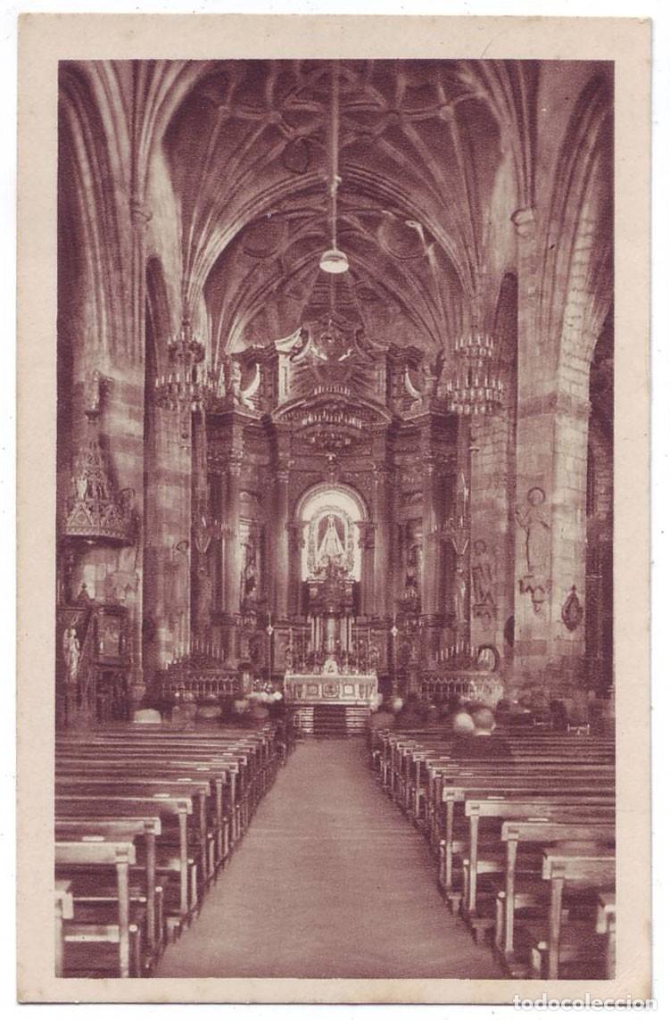 Postales: Bilbao: Bas&iacute;lica de Nuestra Se&ntilde;ora de Bego&ntilde;a (Altar Mayor). Ed. Luker. No circulada (A&ntilde;os 30-40)