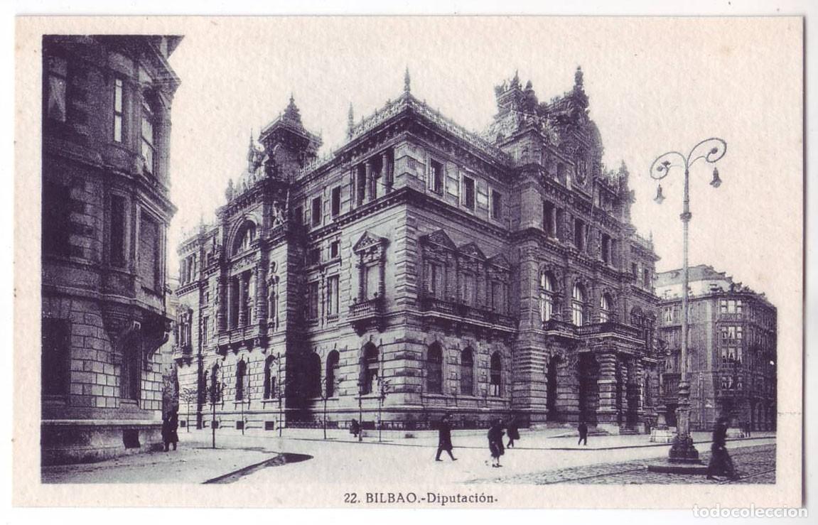 Postales: Bilbao: Diputaci&oacute;n. L. Roisin. No circulada (A&ntilde;os 30-40)