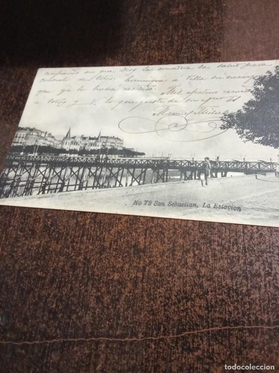 Cartes Postales: San Sebastian.La estacion.