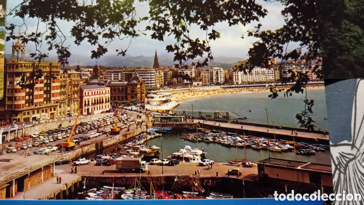 Postales: Lote de 9 postales de Guip&uacute;zcoa entre las d&eacute;cadas de 1960 y 1970.
