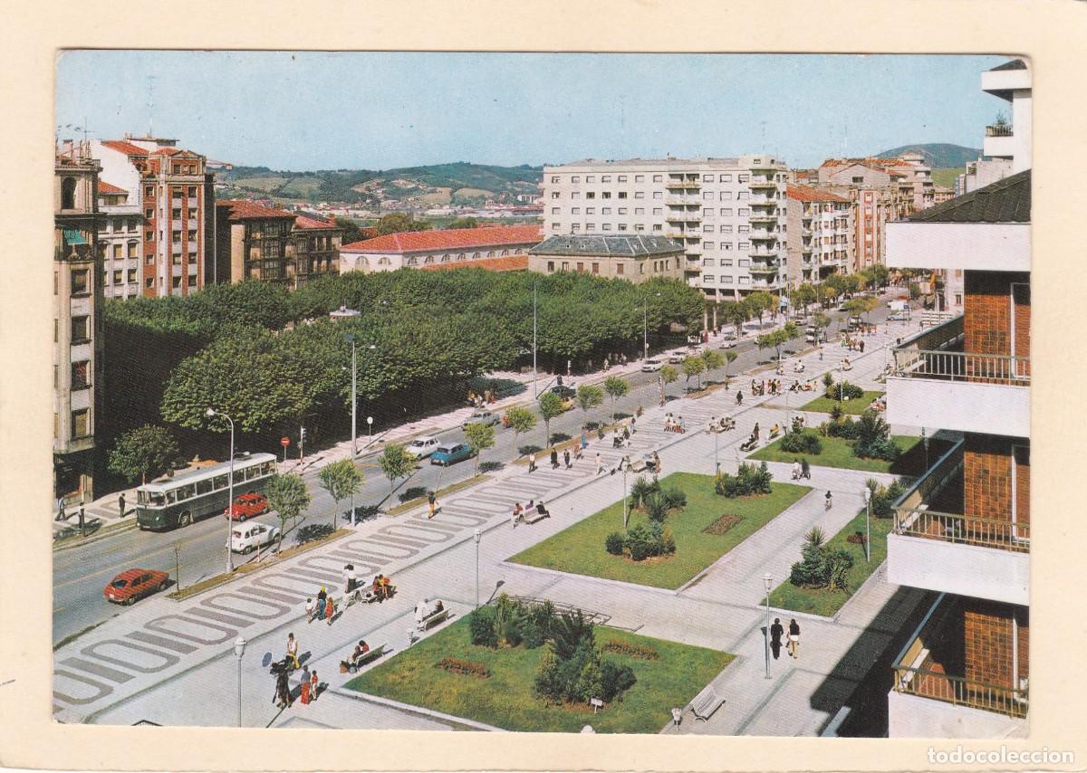 Postales: IRUN (GIPUZKOA). PASEO COLON Y PLAZA DE ESPA&Ntilde;A (1974) - MANIPEL. FOURNIER