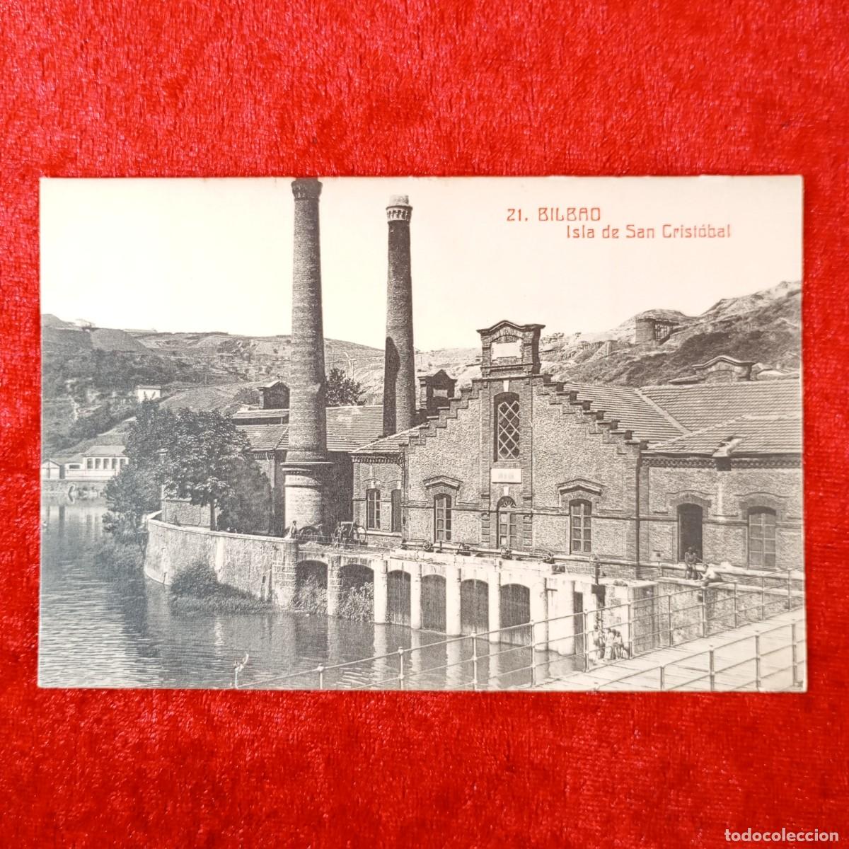 Postales: POSTAL - BILBAO - ISLA DE SAN CRIST&Oacute;BAL - 21 - CASTA&Ntilde;EIRA Y ALVAREZ - RAR&Iacute;SIMA / 1935