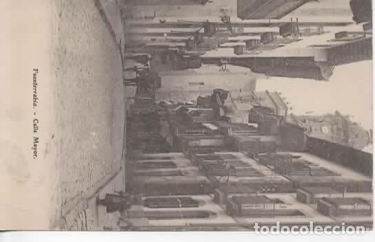 Postales: GUIPUZCOA ESCRITA FUENTERRABIA CALLE MAYOR