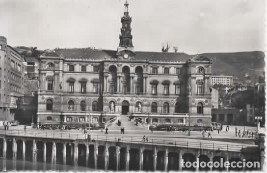 Postales: VIZCAYA SIN ESCRIBIR BILBAO AYUNTAMIENTO