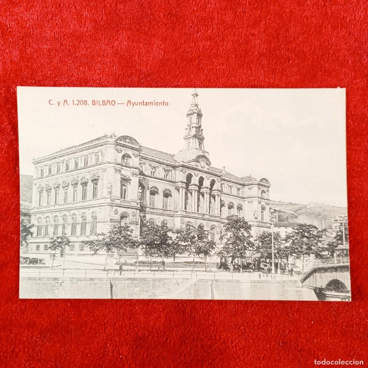 Postales: POSTAL - BILBAO - AYUNTAMIENTO - C. Y A. - 2108 - RAR&Iacute;SIMA / 2151