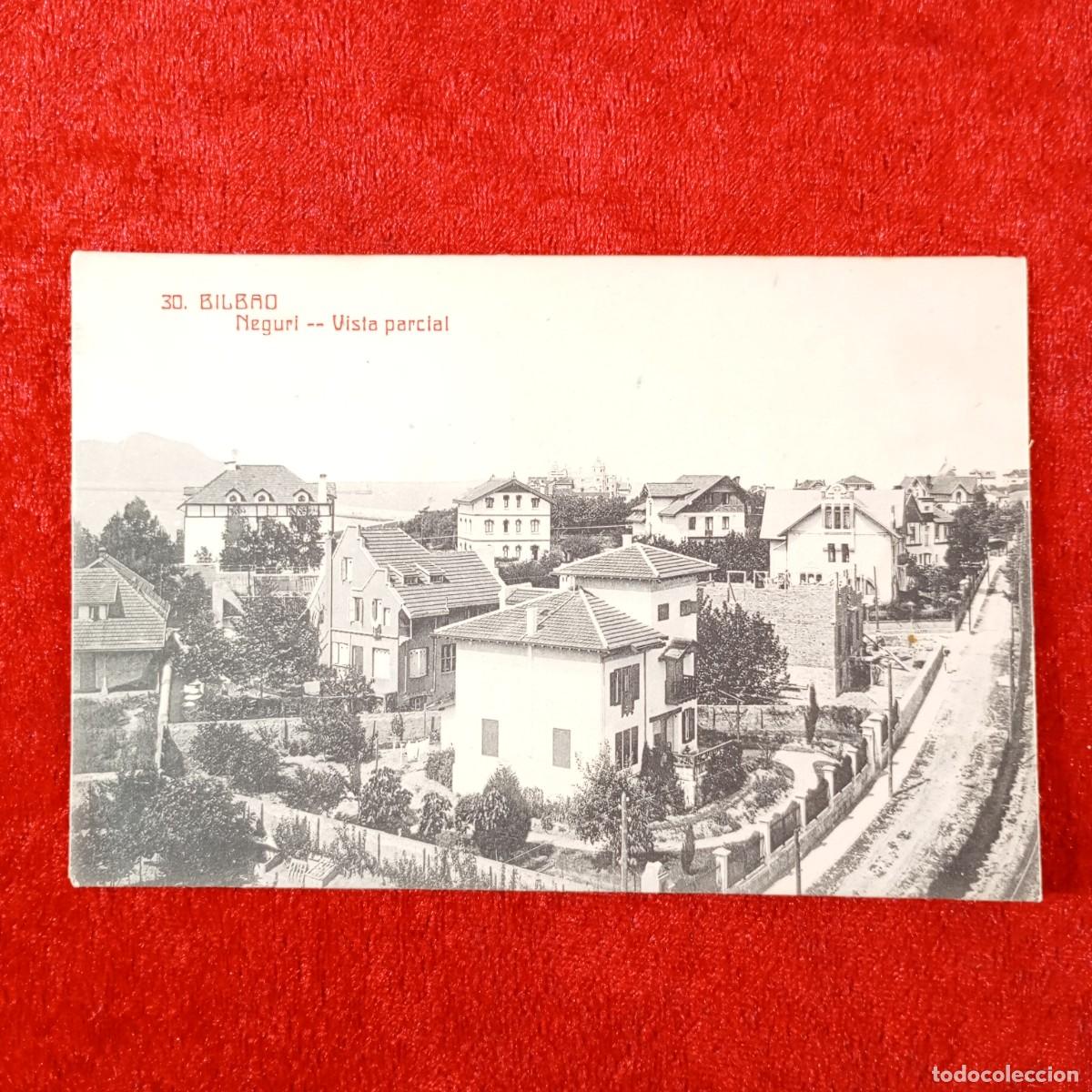 Postales: POSTAL - BILBAO - NEGURI - VISTA PARCIAL - 30 - CASTA&Ntilde;EIRA Y ALVAREZ - RAR&Iacute;SIMA / 2368