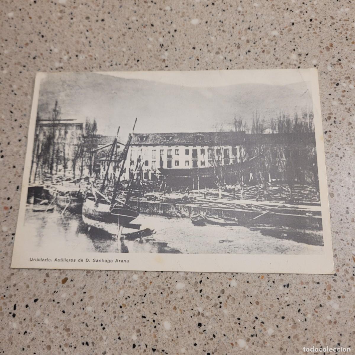 Postales: POSTAL ANTIGUA DE LOS ASTILLEROS DE D. SANTIAGO ARANA EN BILBAO