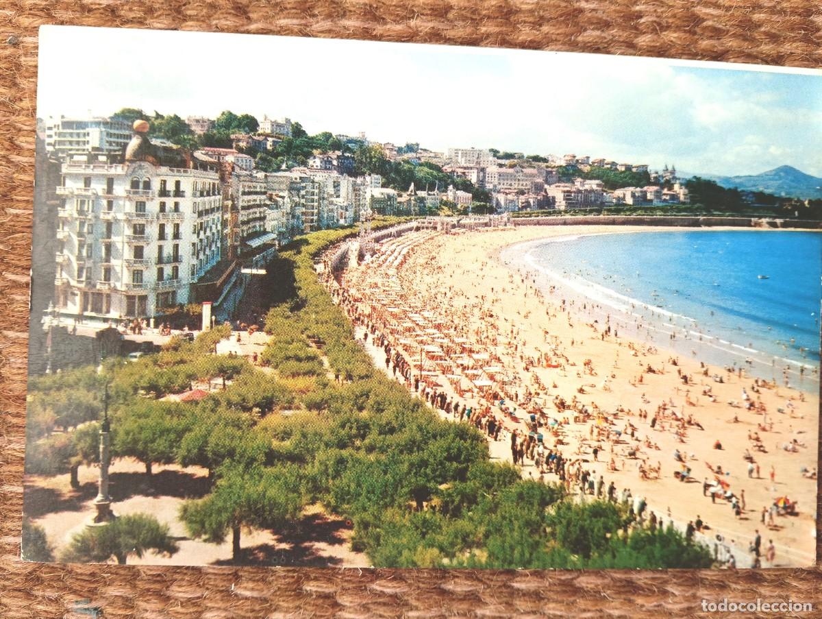 Postales: SAN SEBASTIAN - PLAYA DE LA CONCHA - ED. MANIPEL