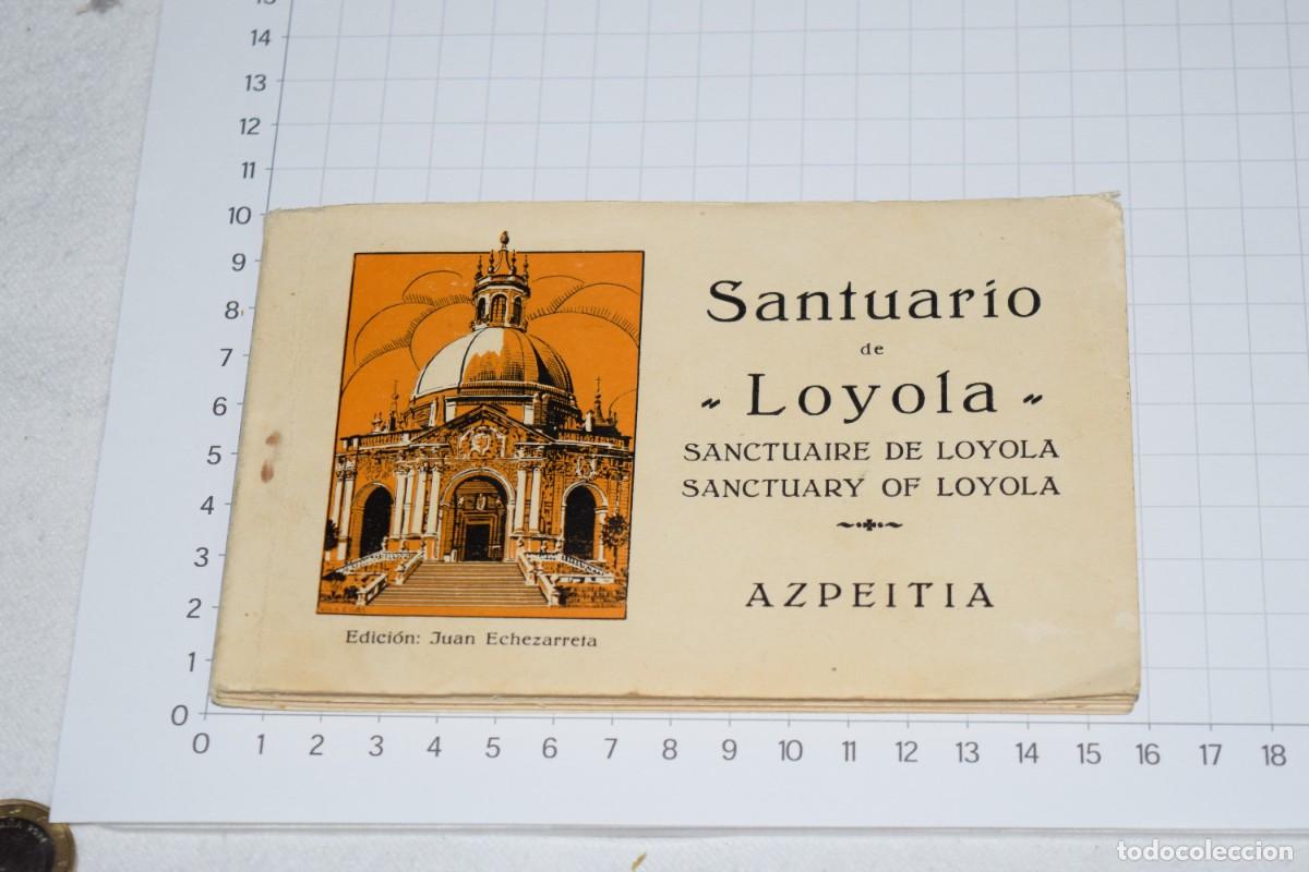 Postales: SANTUARIO de LOYOLA - BLOC, con 20 postales/im&aacute;genes, B/N - Edici&oacute;n Juan Echezarreta - &iexcl;Mira fotos!
