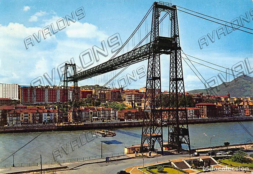 Postales: Puente de Vizcaya, Las Arenas (Vizcaya) - Sin Circular - A&ntilde;os 60