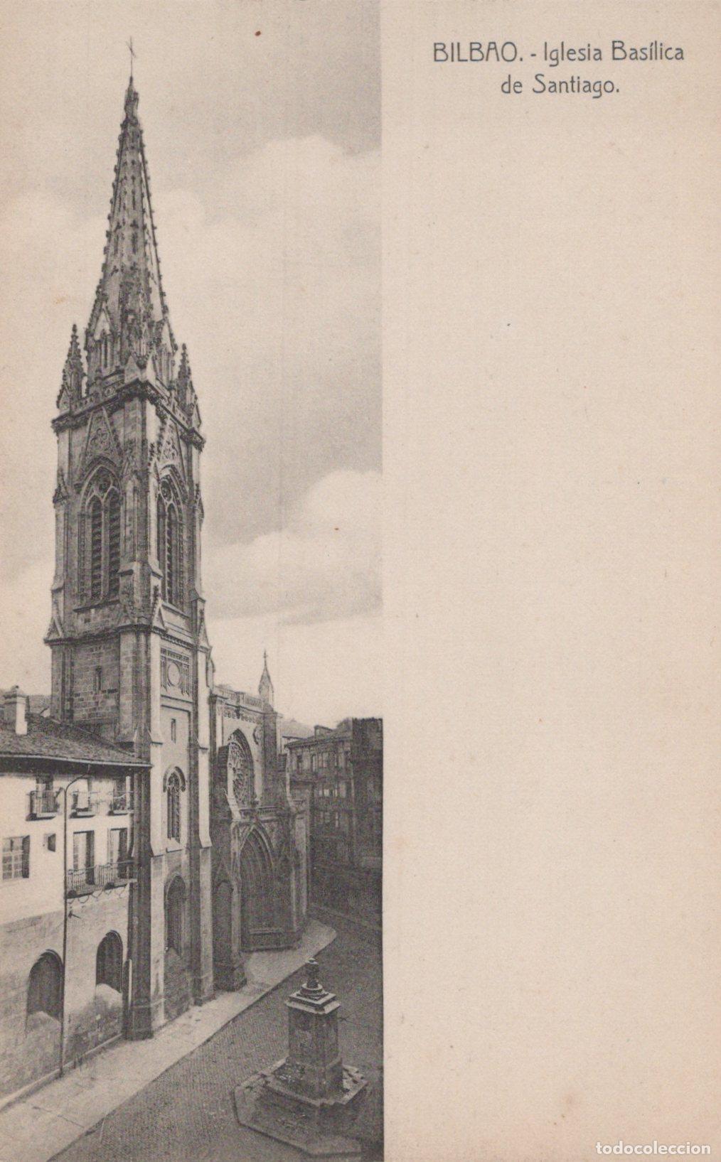 Postales: Espa&ntilde;a Bilbao Pa&iacute;s Vasco Catedral de Santiago Arquitectura Unposted *YAA153