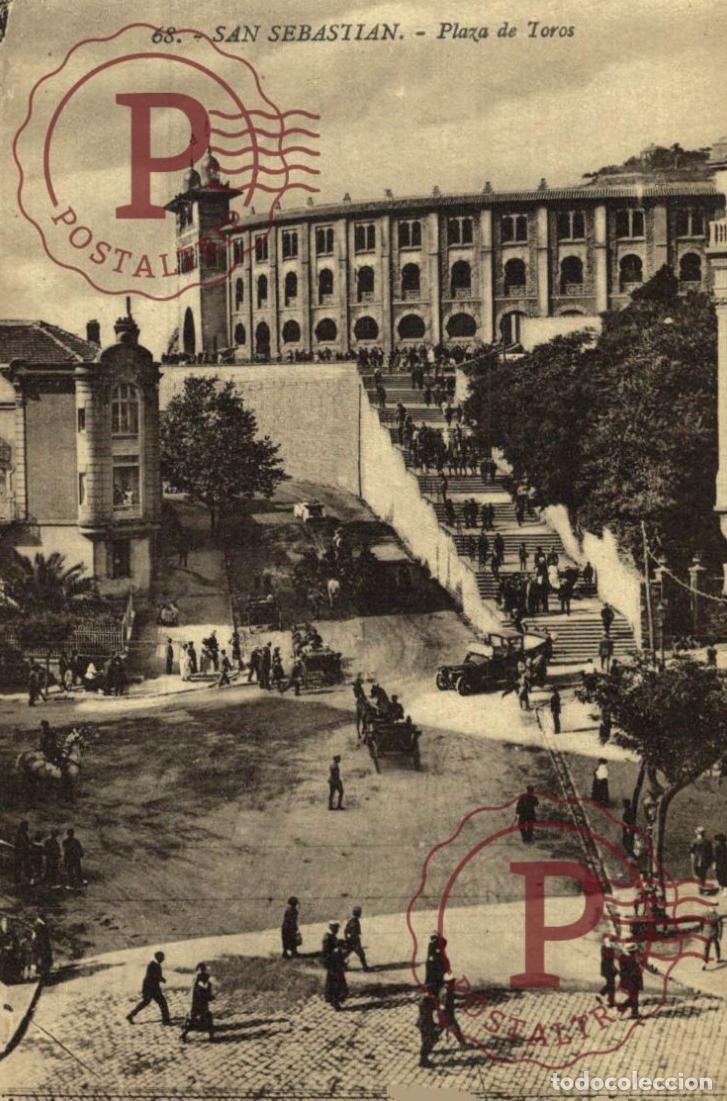 Postales: SAN SEBASTI&Aacute;N. Plaza De Toros. GUIP&Uacute;ZCOA - PAIS VASCO. ESPA&Ntilde;A ESPAGNE SPAIN
