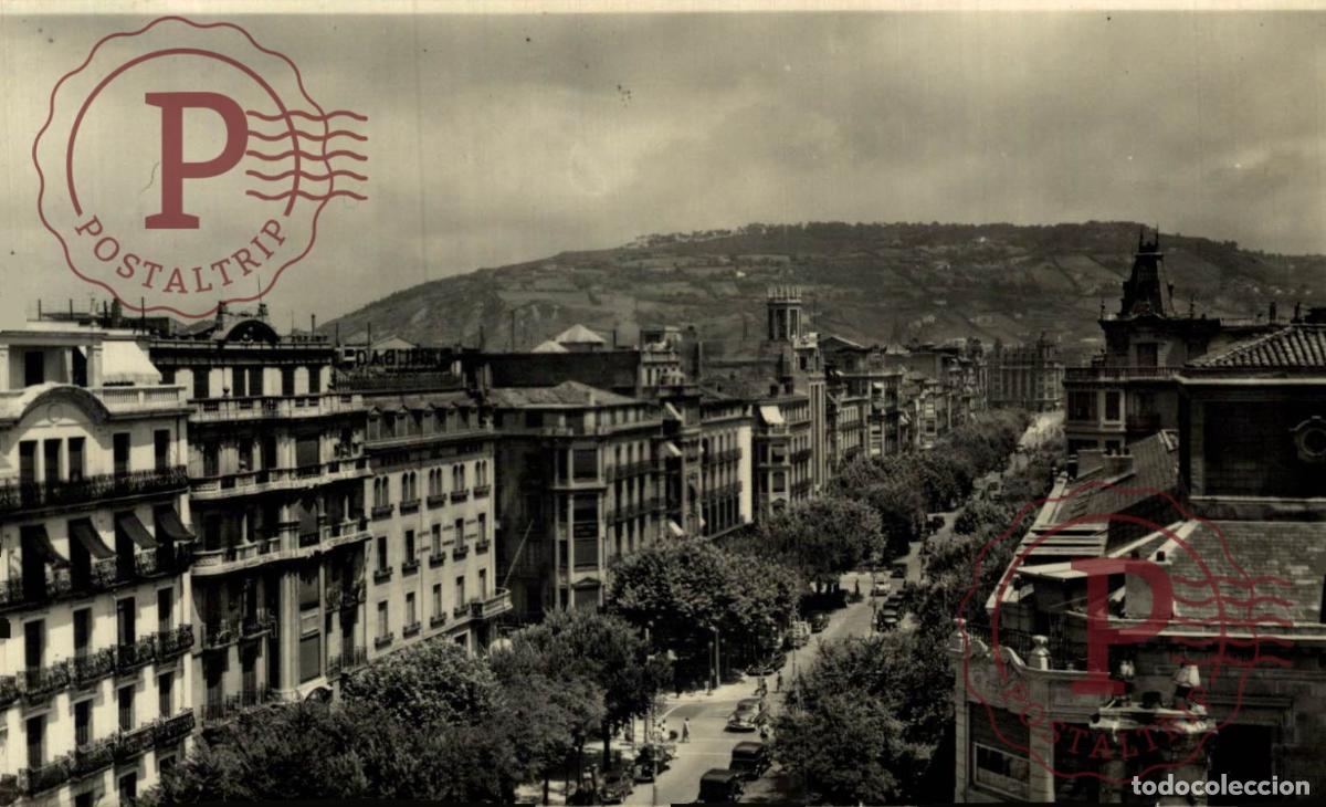 Postales: SAN SEBASTI&Aacute;N. Avenida De Espa&ntilde;a. GUIP&Uacute;ZCOA - PAIS VASCO. ESPA&Ntilde;A ESPAGNE SPAIN