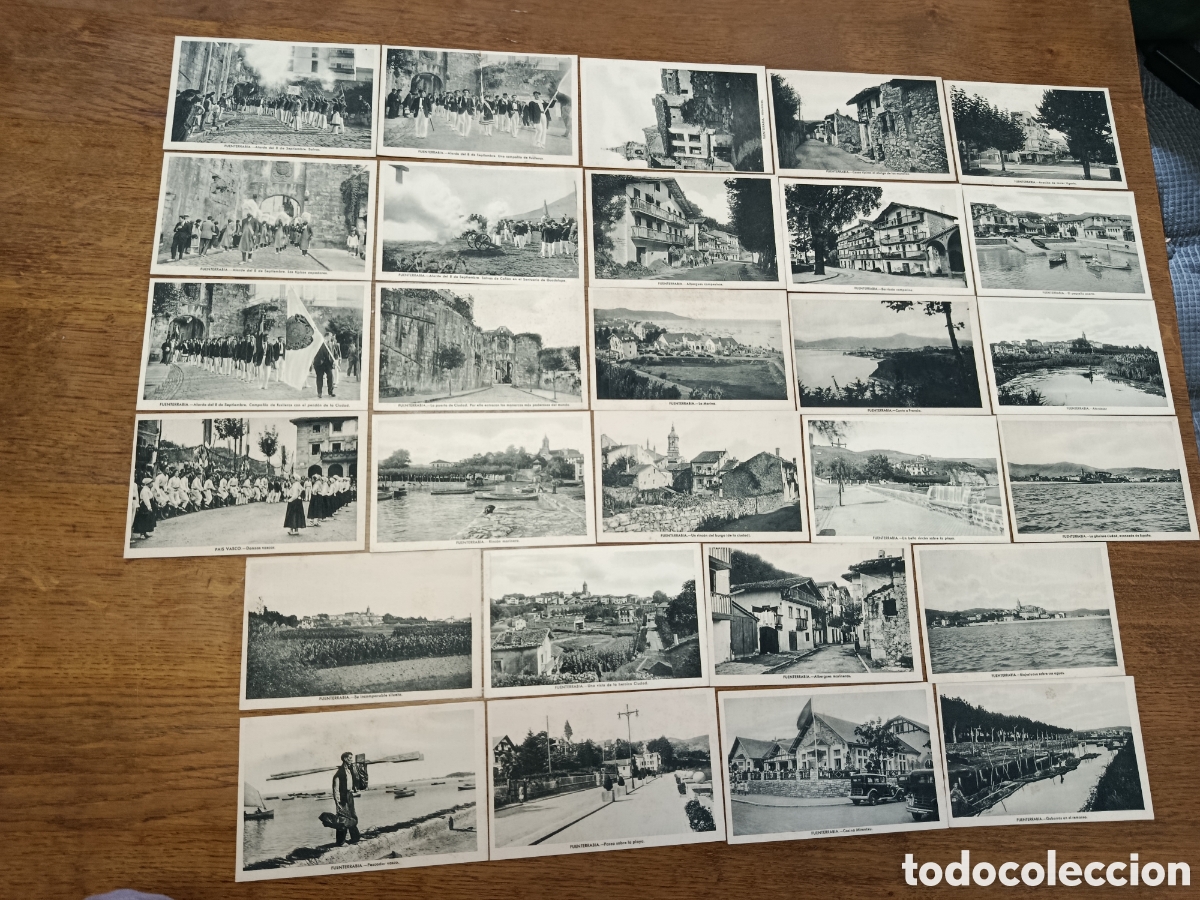 Postales: Postales antiguas de Fuenterrabia(Pais Vasco).