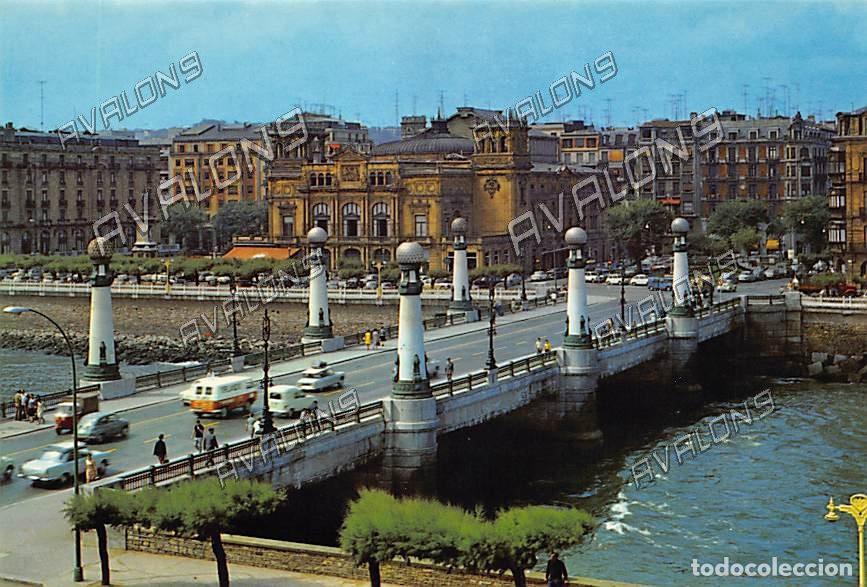Postales: Puente del Kursaal (San Sebasti&aacute;n) - Sin Circular - A&ntilde;os 60