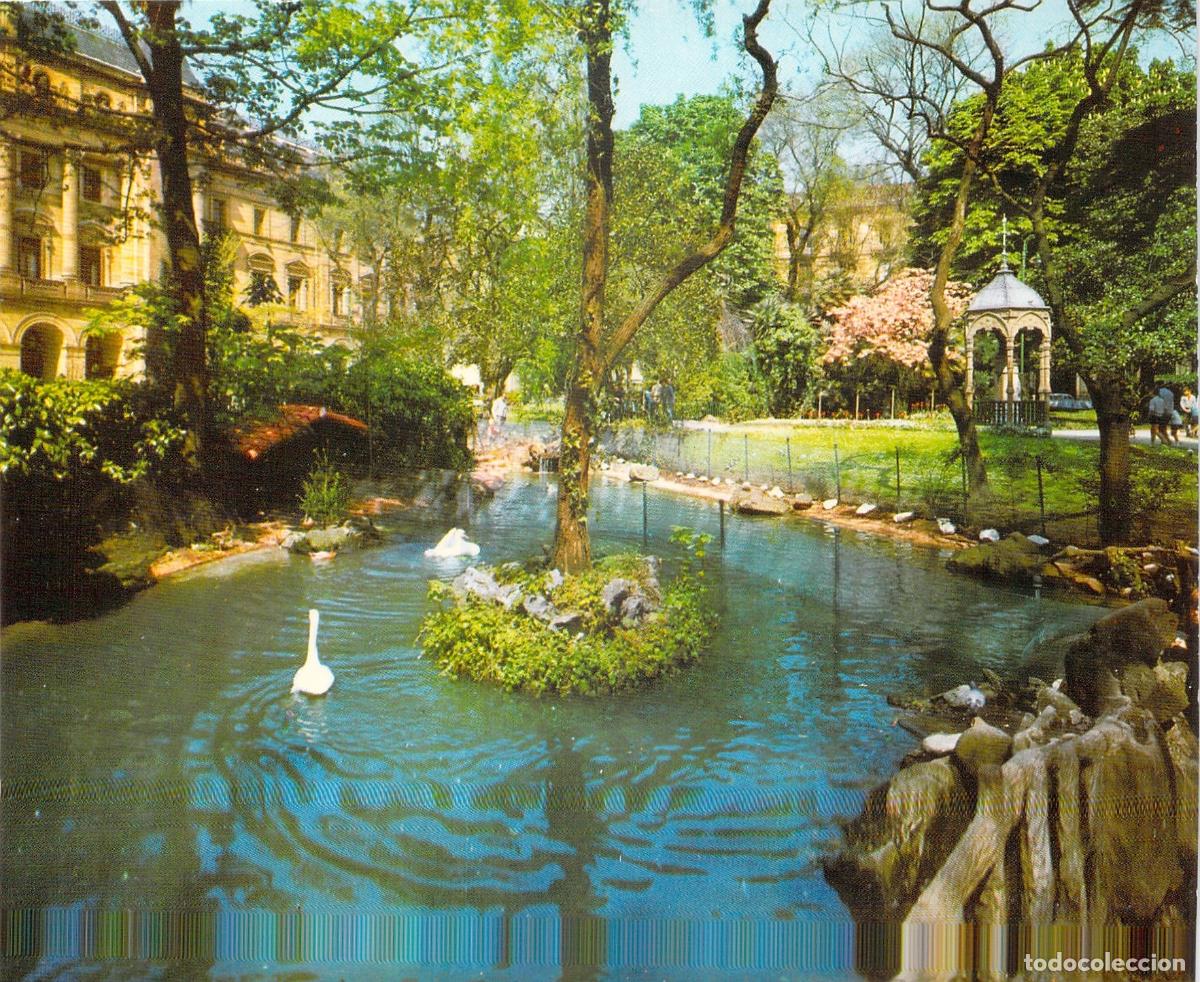 Postales: Postal de la Plaza de Guipuzcoa en San Sebasti&aacute;n