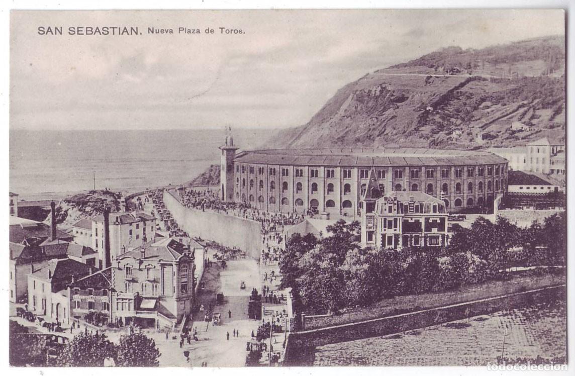 Postales: San Sebasti&aacute;n: Nueva Plaza de Toros. Petracchi & Notermann. No circulada (A&ntilde;os 10)