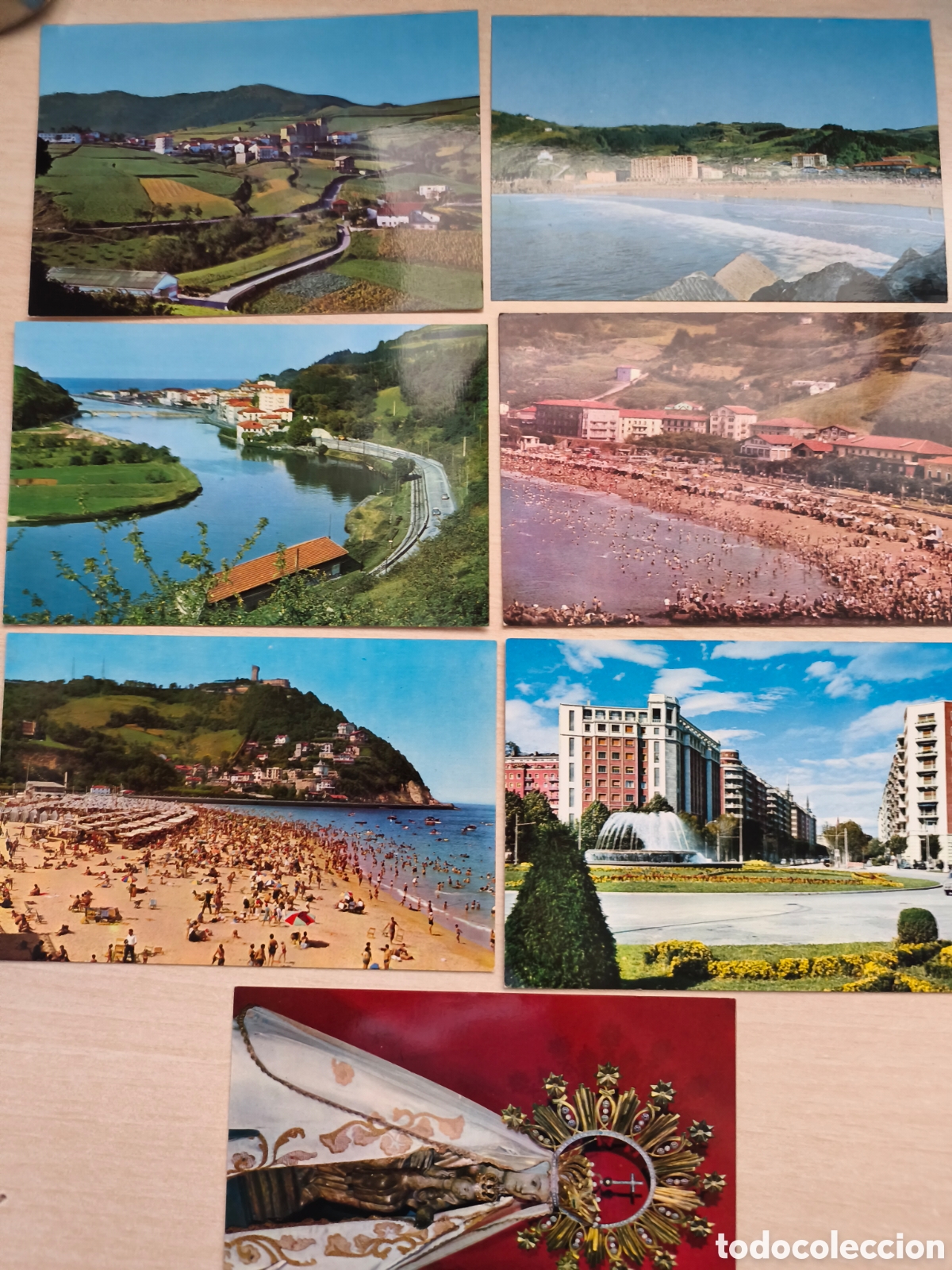 Postales: Lote 7 postales Guipuzcoa - Deva, San Sebastian, Donostia