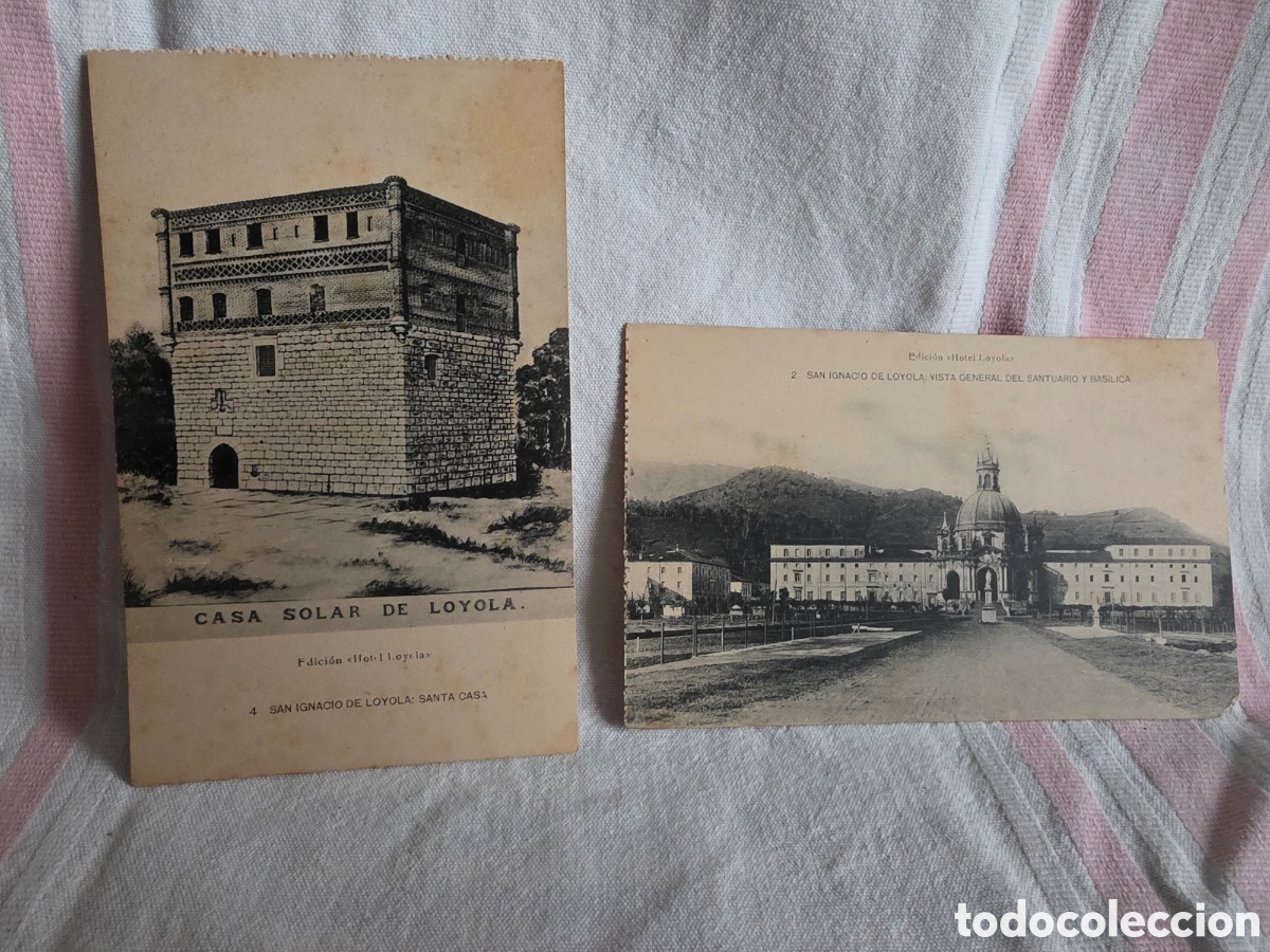 Postales: 2 postales antiguas CASA SOLAR DE LOYOLA