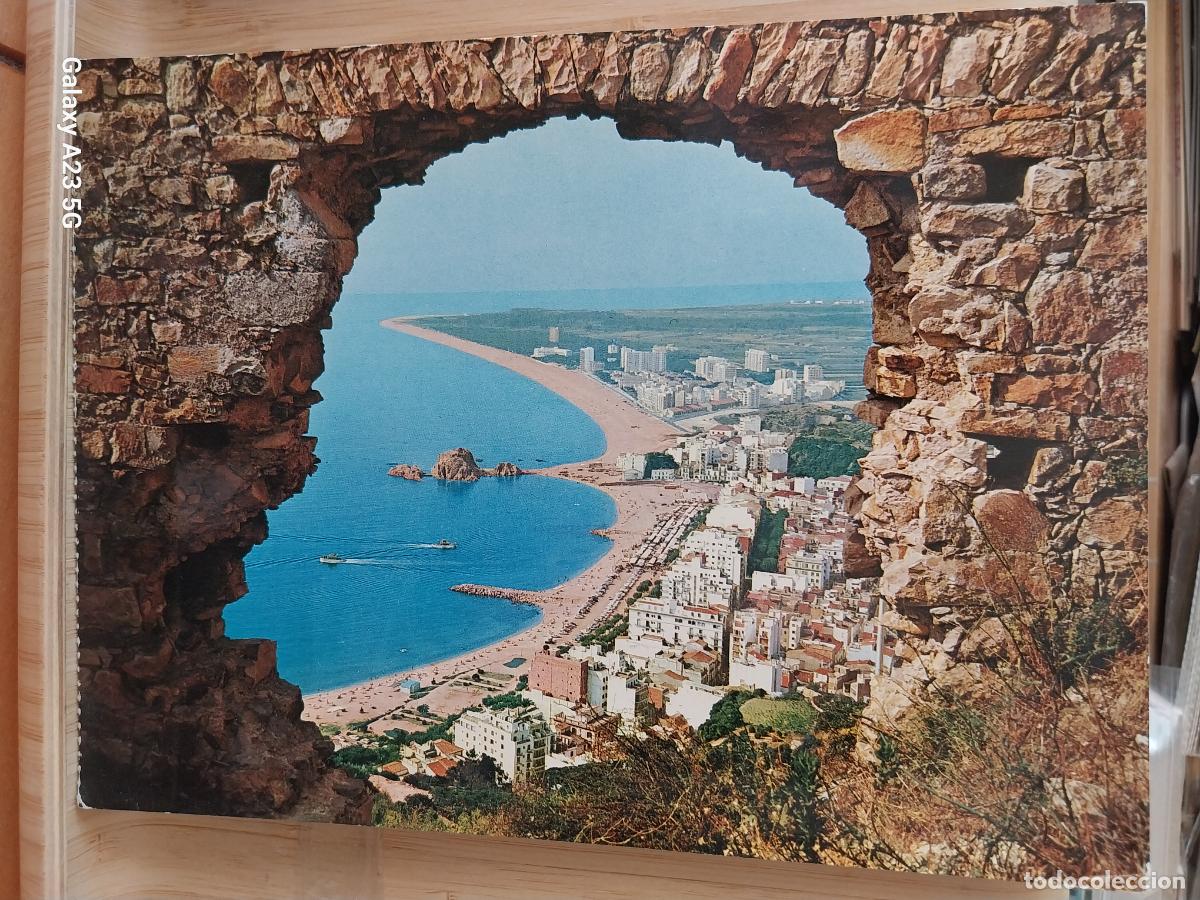 Postales: BLANES FORADADA CASTILLO DE SAN JUAN TARJETON SC ORIGINAL 21 X 15.5 CMS