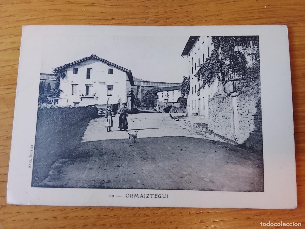 Cartoline: Ormaiztegui, postal antigua original