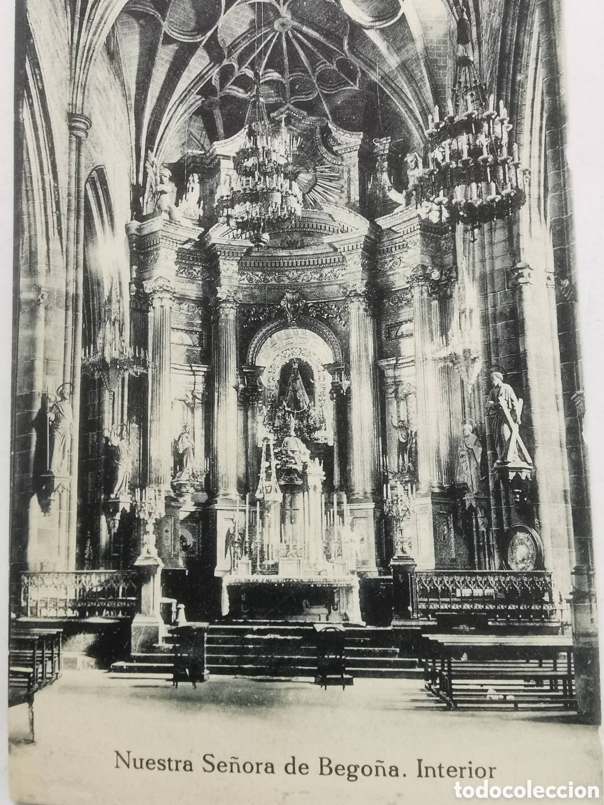 Postales: Postal Nuestra se&ntilde;ora de Bego&ntilde;a