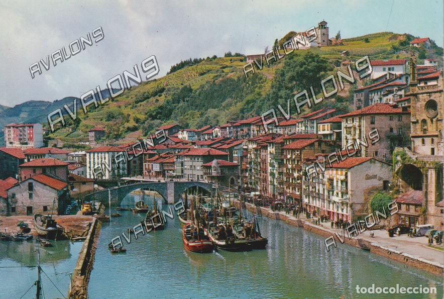 Postales: R&iacute;a y Muelle de Ondarroa (Vizcaya) - Sin Circular - A&ntilde;os 60