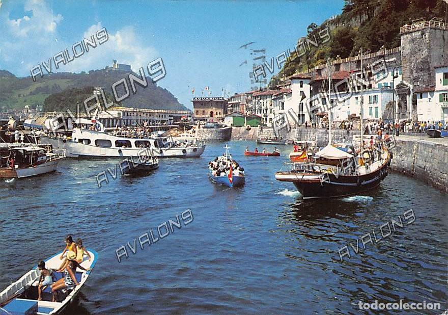 Postales: El Puerto (San Sebasti&aacute;n) - Circulada con sello - 1971 / 1972