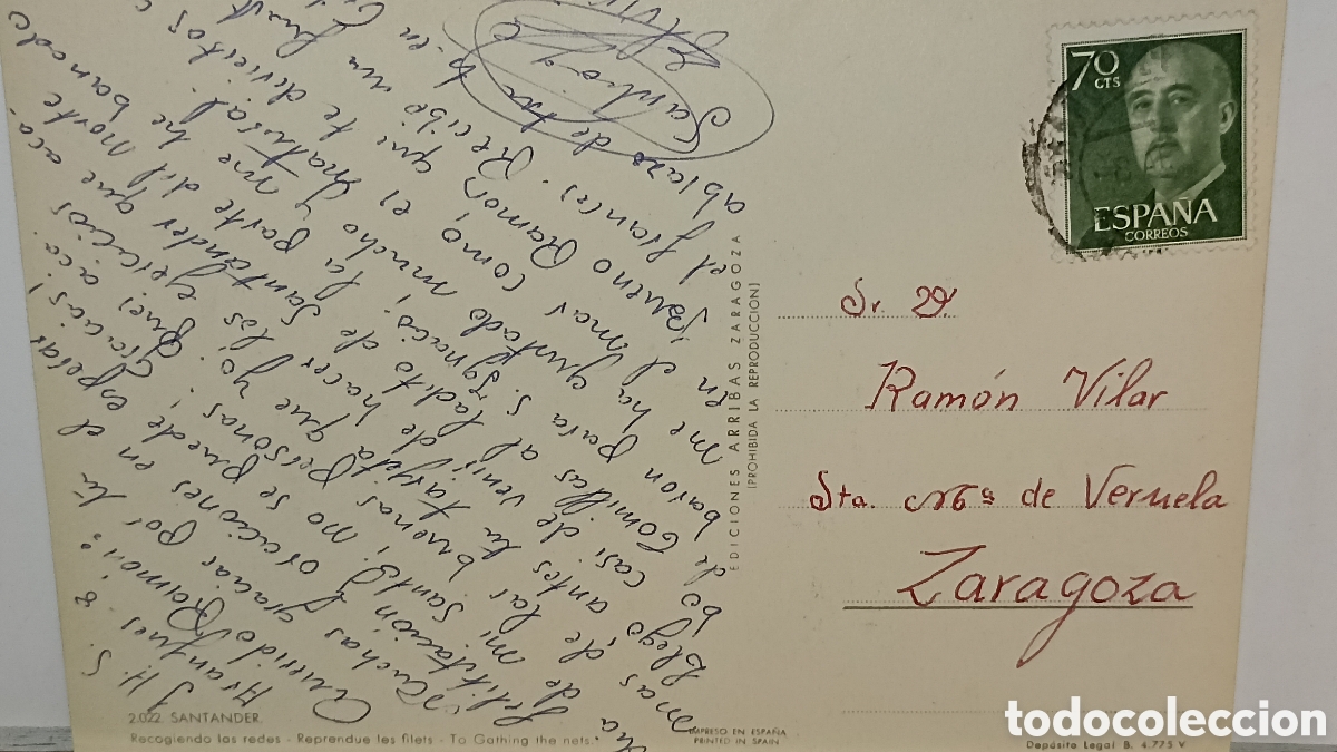 Postales: Santander recogiendo las redes - Foto 2