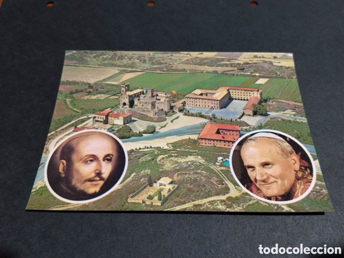 Postales: Postal Loyola visita Papa Juan Pablo ll