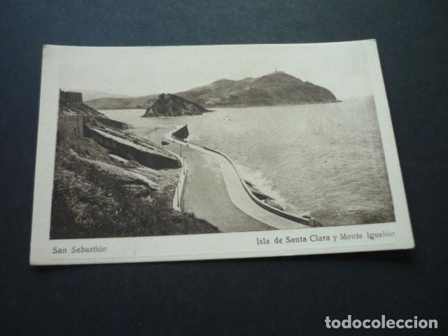 Cartoline: SAN SEBASTIAN ISLA DE SAN CLARA Y MONTE IGUELDO