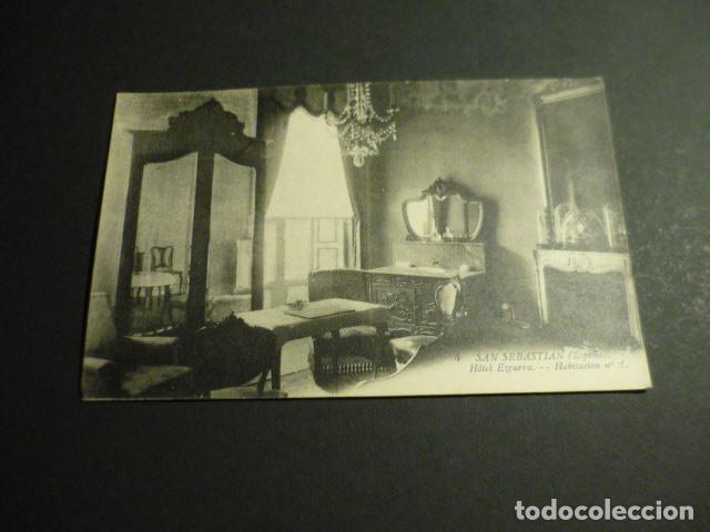 Postcards: SAN SEBASTIAN HOTEL EZCURRA HABITACION N&ordm; 2