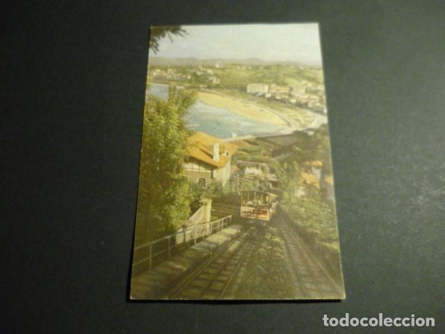 Cartoline: SAN SEBASTIAN MONTE IGUELDO EL FUNICULAR Y ONDARRETA