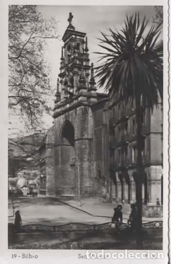 Postales: VIZCAYA BILBAO ESCRITA SAN VICENTE