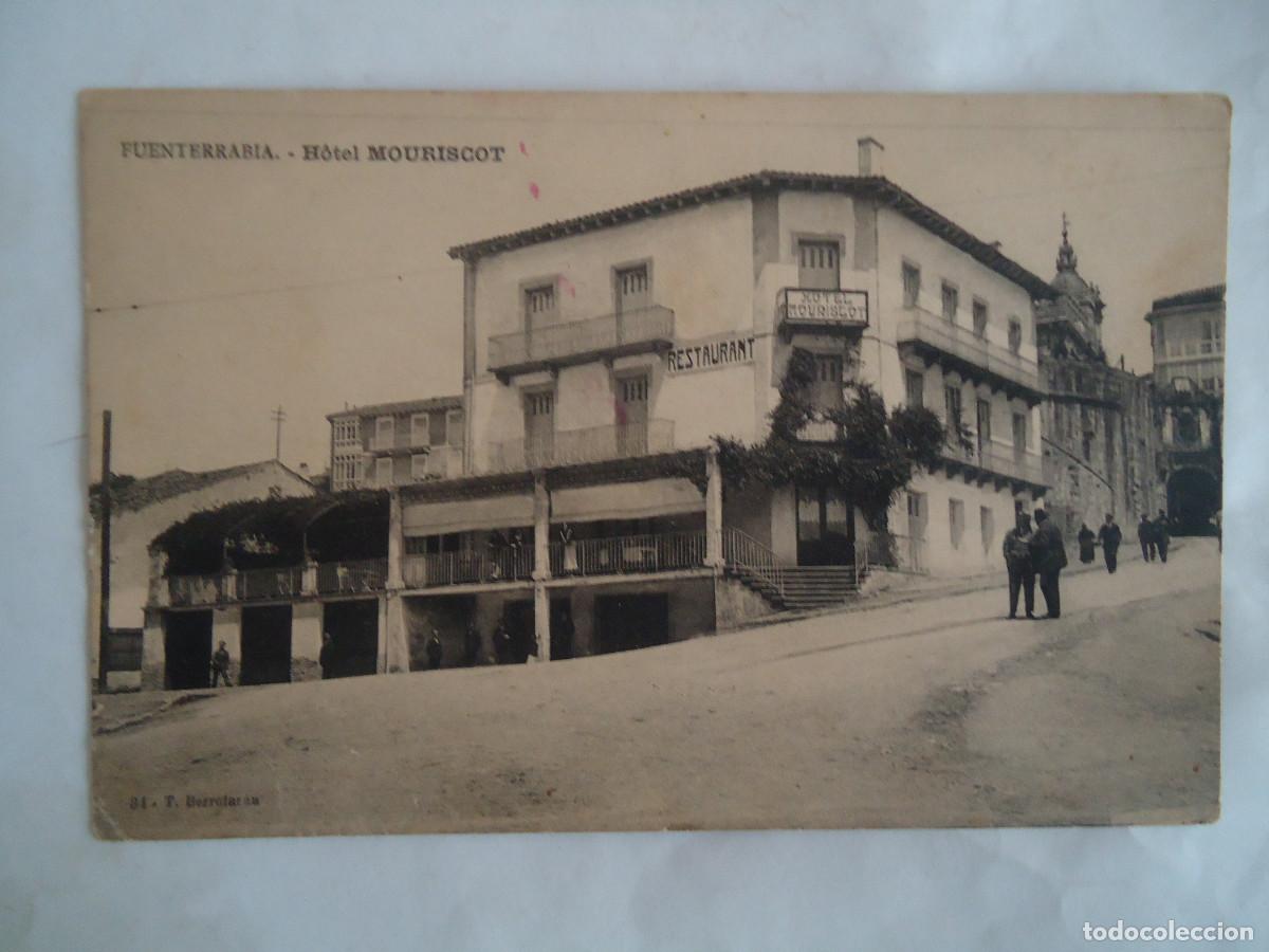 Postales: POSTAL DE FUENTERRABIA, HOTEL MOURISCOT. PP -13
