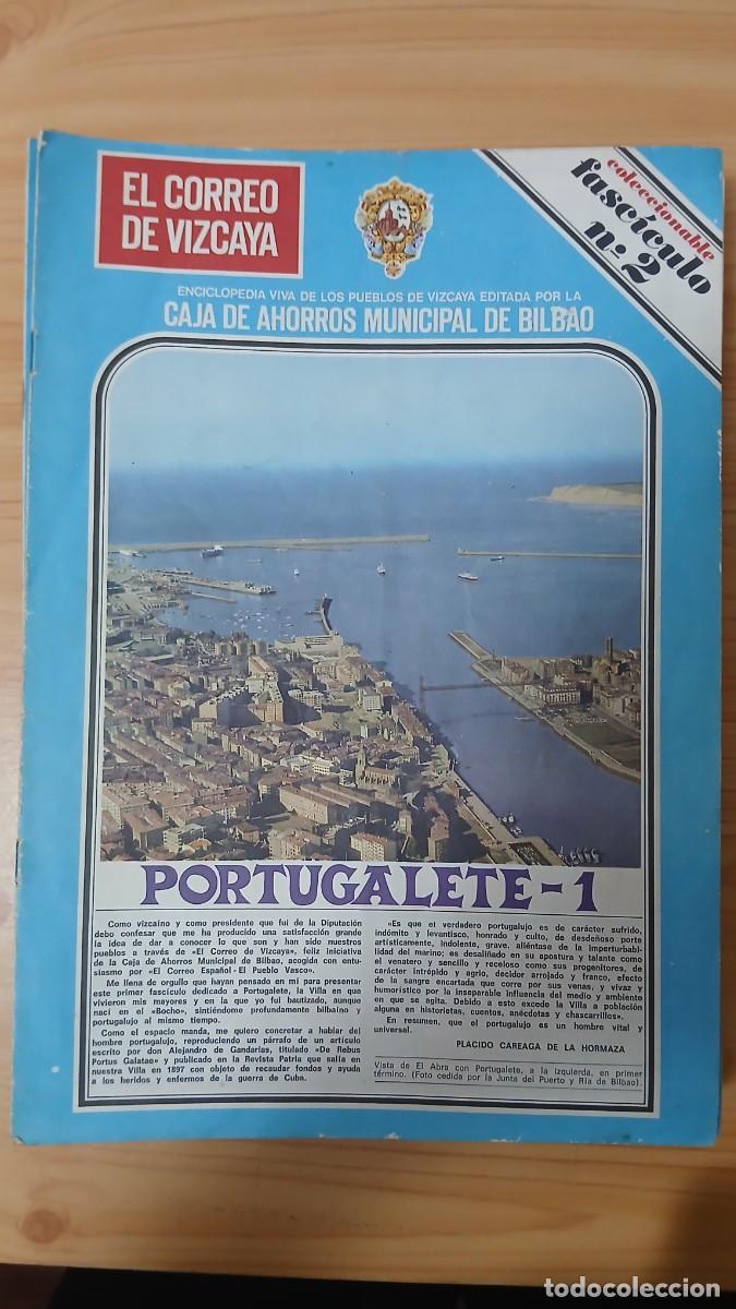 Postales: Colecci&oacute;n completa 24 fasc&iacute;culos EL CORREO DE VIZCAYA - Pueblos de Vizcaya - Caja Ahorros Bilbao a&ntilde;o