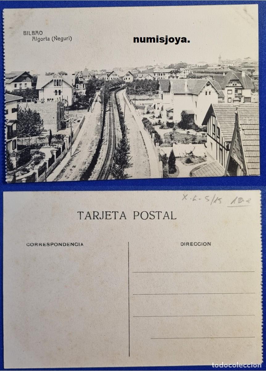 Postales: Postal de ALGORTA Bilbao Espa&ntilde;a a&ntilde;o 1910 NEGURI.