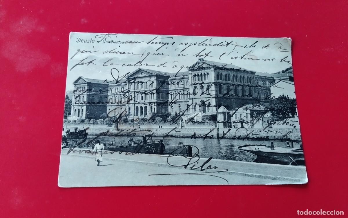 Postales: DEUSTO , POSTAL ANTIGUA , BLANCO Y NEGRO