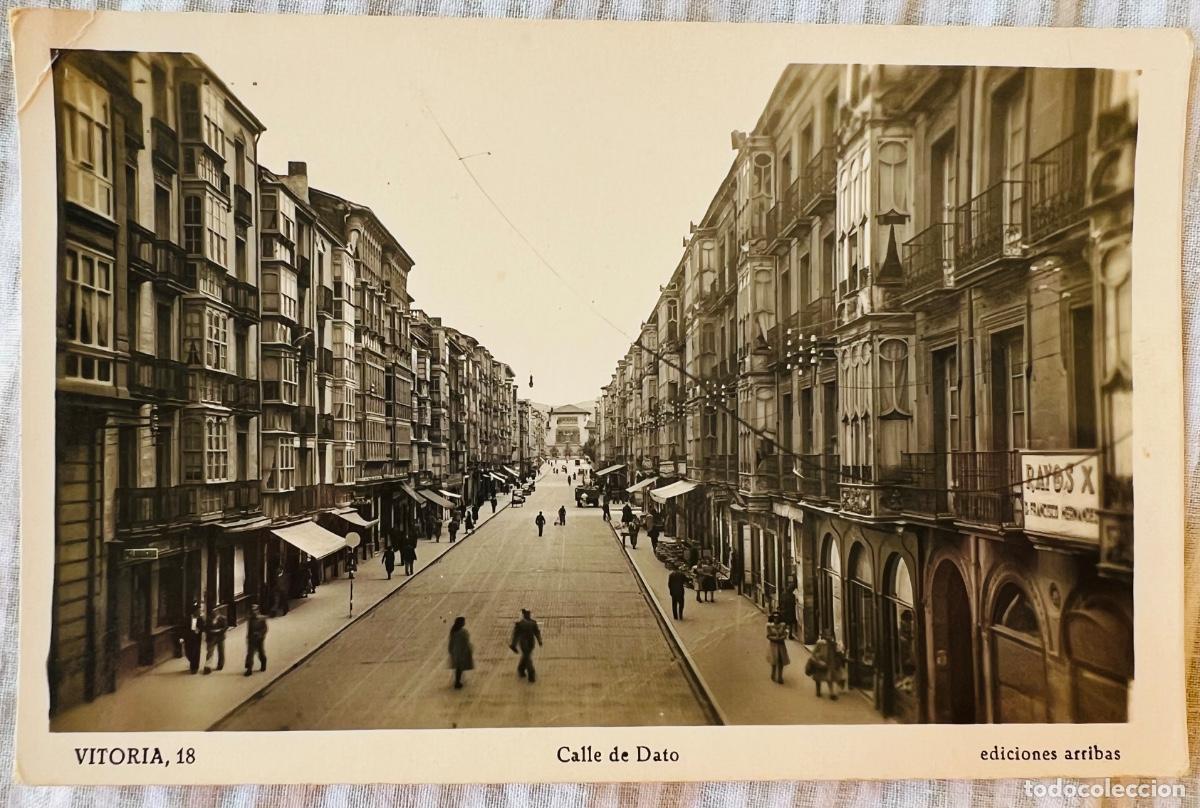 Postales: Postal de Vitoria N&deg; 18 - Calle de Dato - Ediciones Arribas