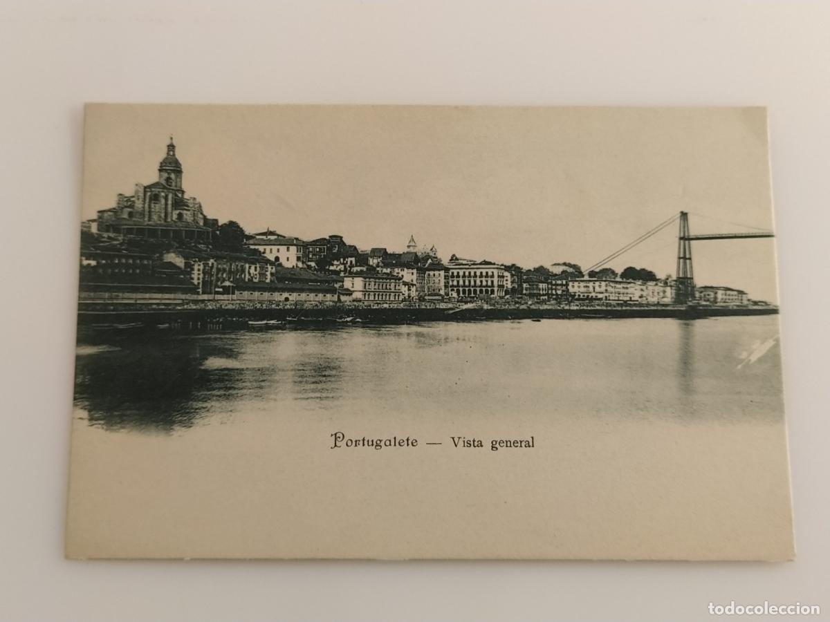 Postales: PORTUGALETE - VISTA GENERAL - REVERSO SIN DIVIDIR - POSTAL ANTIGUA (116.884)