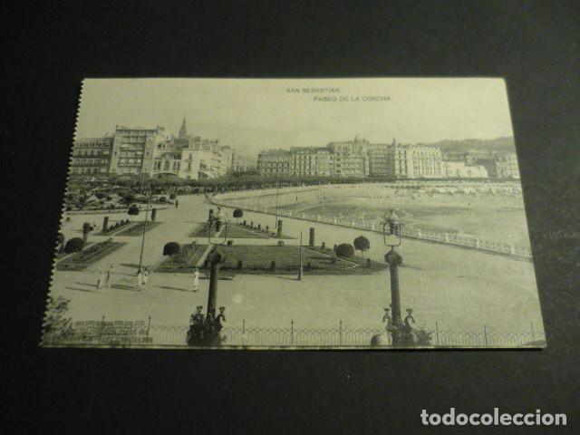 Postales: SAN SEBASTIAN PASEO DE LA CONCHA