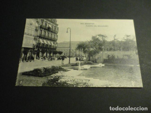 Postales: SAN SEBASTIAN FUENTE DEL BOULEVARD