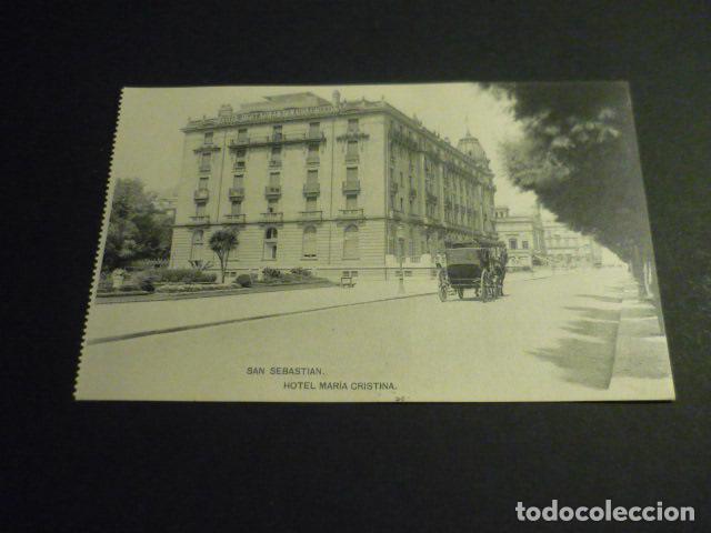 Postales: SAN SEBASTIAN HOTEL MARIA CRISTINA