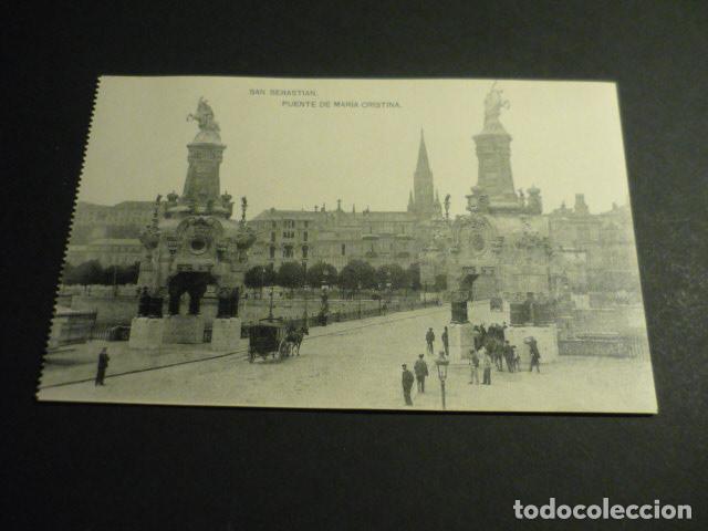 Postales: SAN SEBASTIAN PUENTE DE MARIA CRISTINA