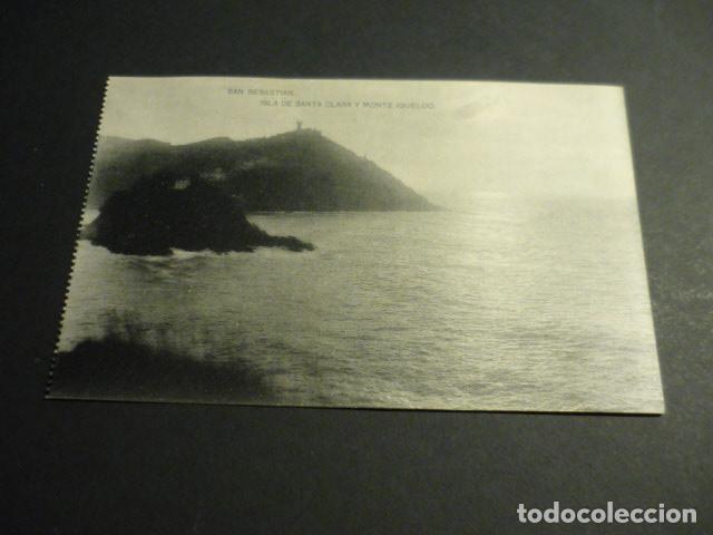 Postales: SAN SEBASTIAN ISLA DE SANTA CLARA Y MONTE IGUELDO