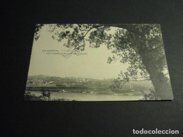 Postales: SAN SEBASTIAN VISTA DESDE LA ISLA DE SANTA CLARA