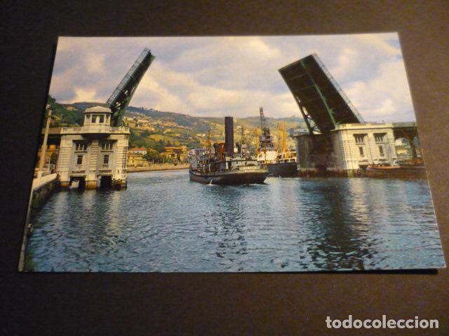 Postales: BILBAO PUENTE BASCULANTE DEL GENERALISIMO